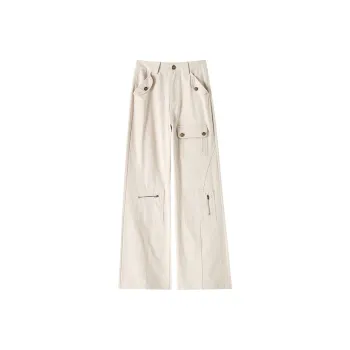 Shuhao Bai Cargo Pants Women's Coffee