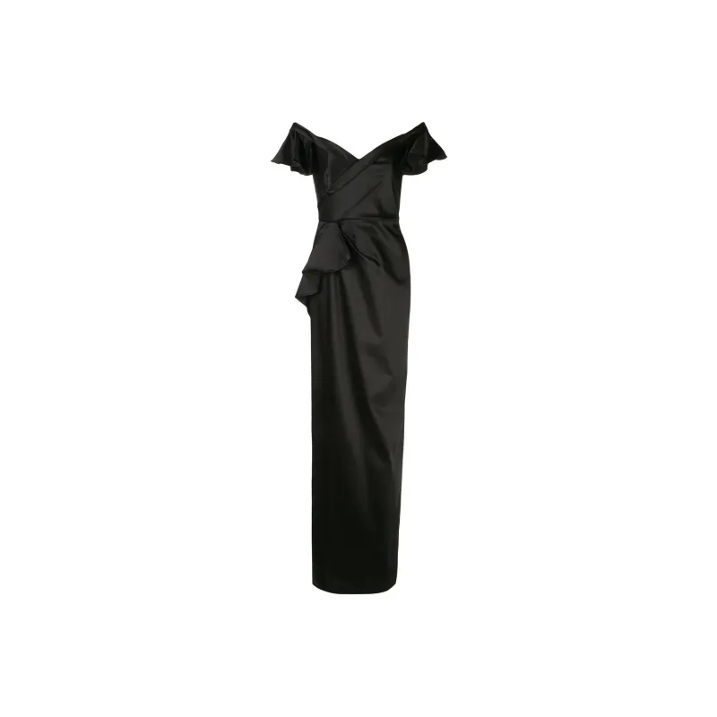 MARCHESA NOTTE Sleeveless Dress Women's Black-0