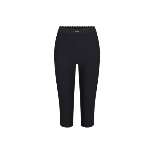 Skims DOLCE&GABBANA Collaboration Casual Shorts Women's ONYX/Onyx