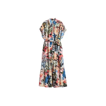 H&M Short Sleeved Dress Women's Floral