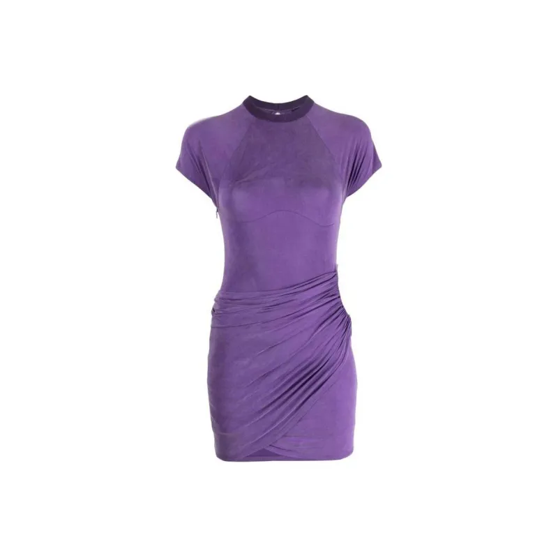 Jacquemus La Robe Espelho Court 'Purple'-0