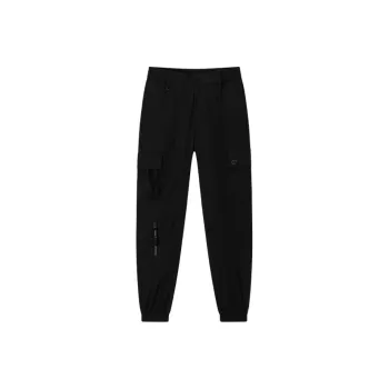 DEGAIA Casual Pants Men's Black