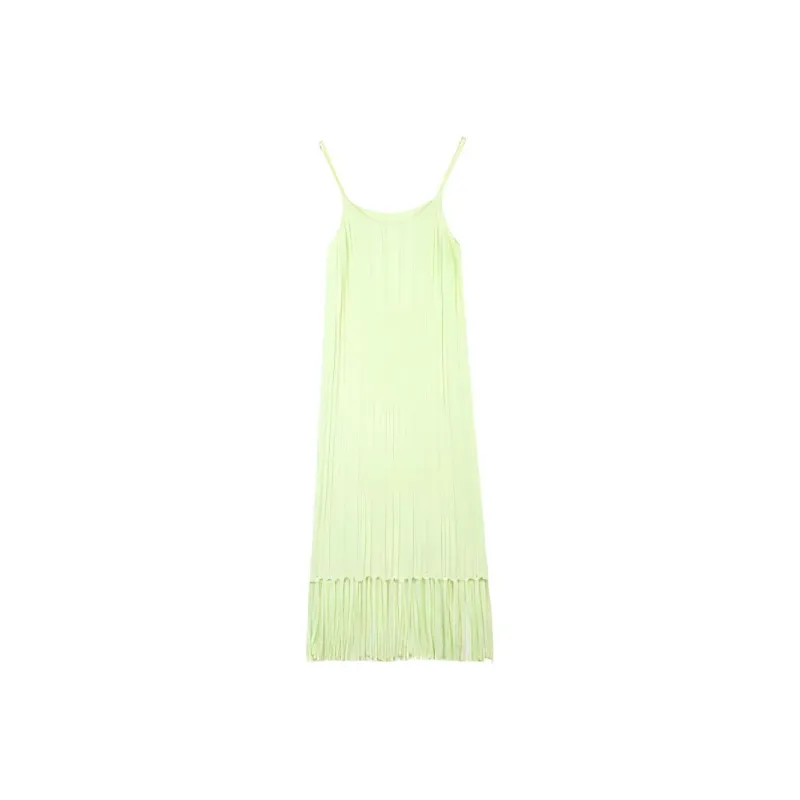 BLUEerror Slip Dress Women's Light Green-0