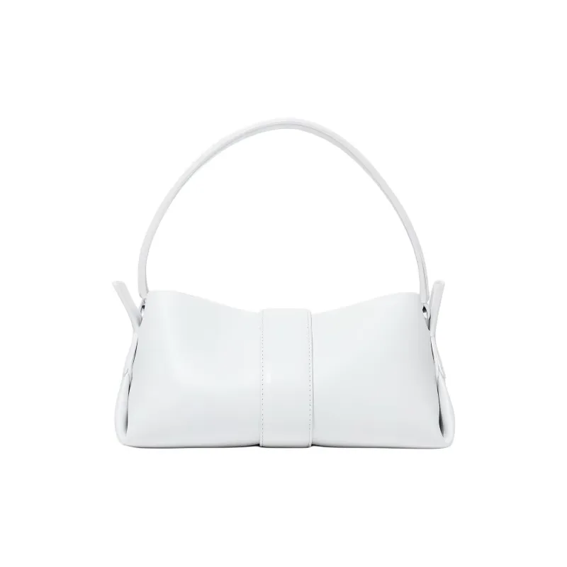 PROENZA SCHOULER Sheepskin Handbag Shoulder Bag Women's Optical White-3