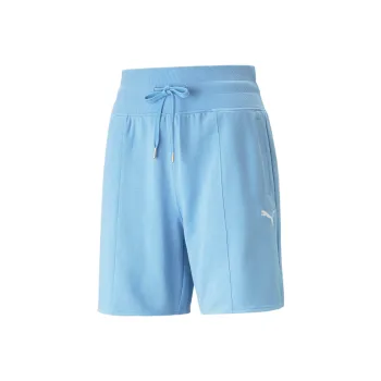 PUMA Women's Basic Series Casual Shorts Women's Light Blue
