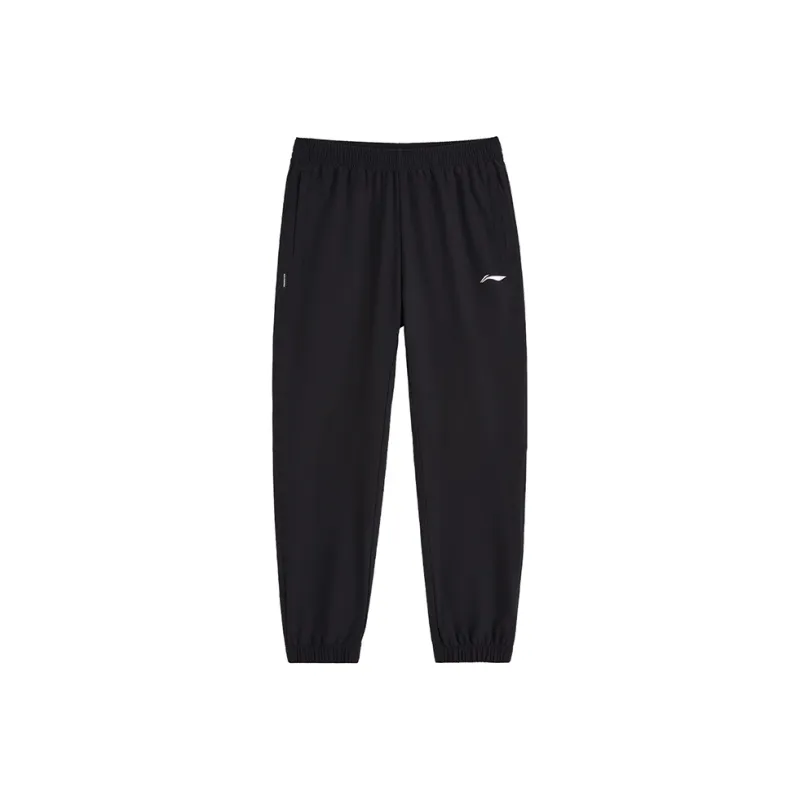 LiNing Knitted Sports Pants Women's Black-0