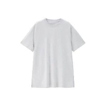 UNIQLO T Shirts Women's 02 Light Heather Gray