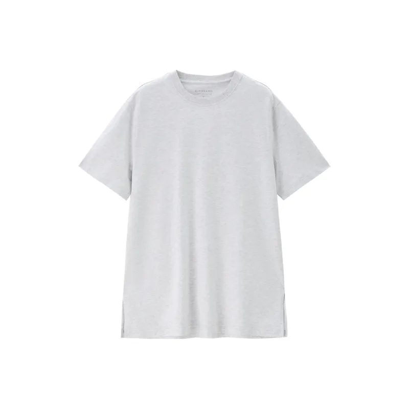 UNIQLO T Shirts Women's 02 Light Heather Gray-0