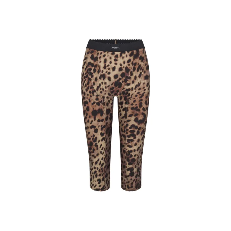 Skims X Dolce&Gabbana Skims Body Capri Leopard-0