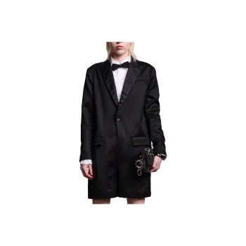 R13 FW23 Long Sleeved Dress Women's Black