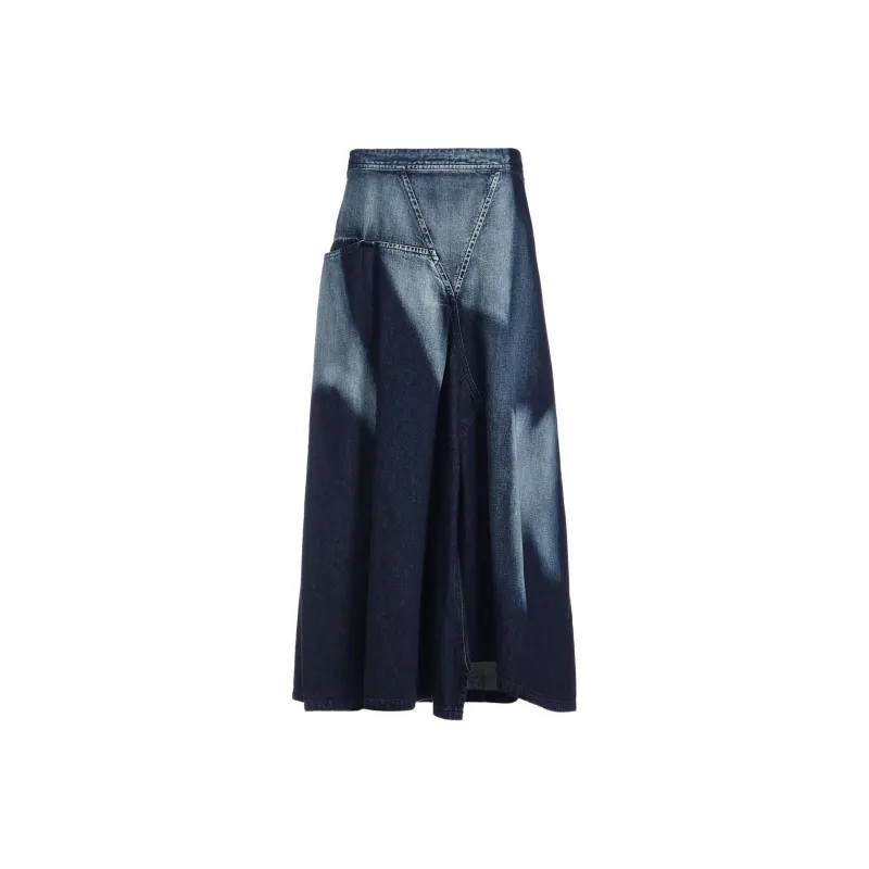Yohji Yamamoto O Triangle Skirt-0