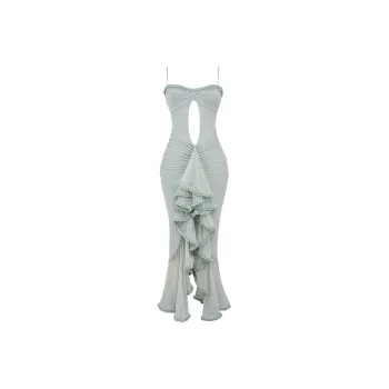 HOUSE OF CB GABRIELLA Slip Dress Women's PISTACHIO/Light Green