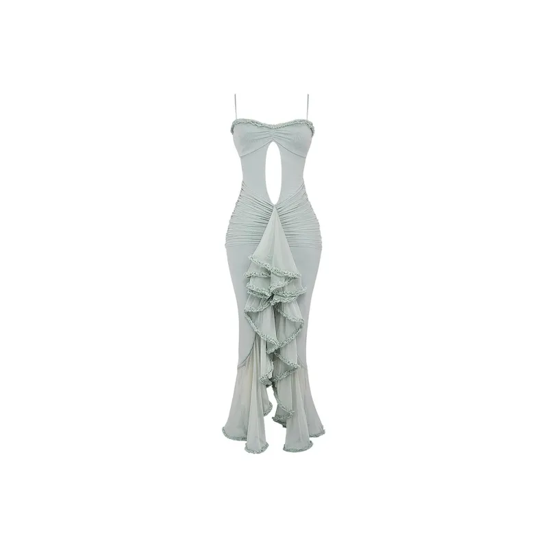 HOUSE OF CB GABRIELLA Slip Dress Women's PISTACHIO/Light Green-0