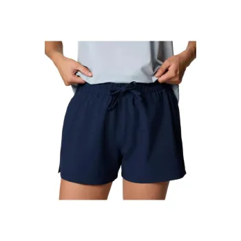 Columbia Bogata Bay Casual Shorts Women's University Marine Blue