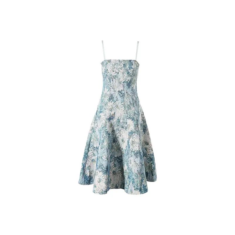 JOSR Slip Dresses Women's Floral-0