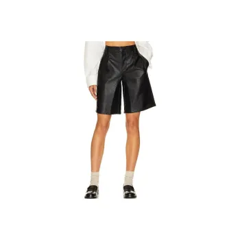 FREE PEOPLE Casual Shorts Women's Black