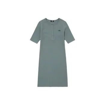 THE NORTH FACE Short Sleeved Dress Women's Green