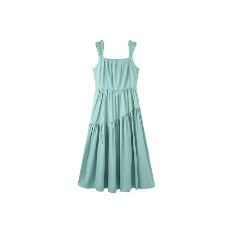 THE SEA LIFE Slip Dress Women's Turquoise-0