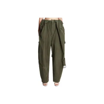 LOEWE Balloon Cargo Trousers 'Deep Olive'