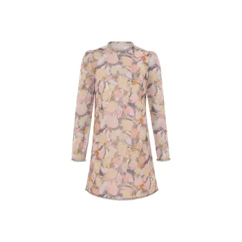 Zimmermann Illustration Embellished Mini Dress