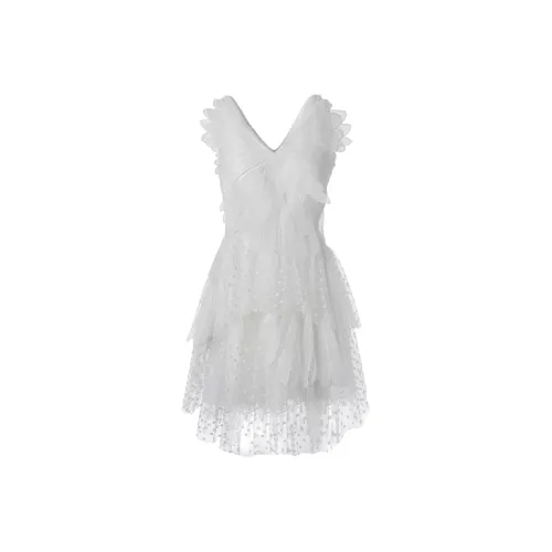 TAMMY TANGS Sleeveless Dress Women's White