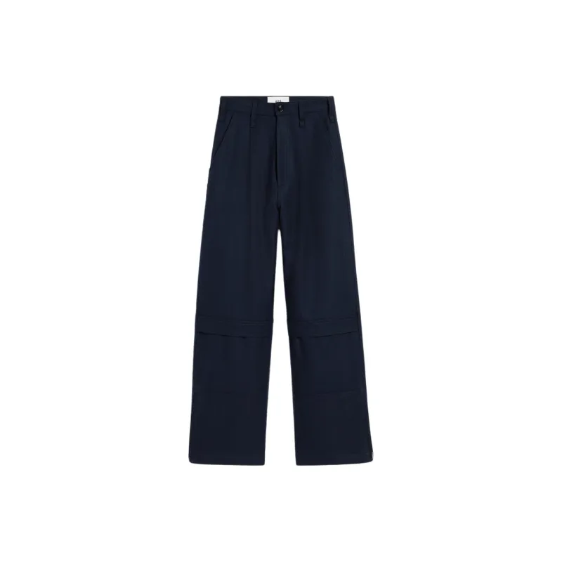 AMIPARIS Gabardine Cargo Trousers-0