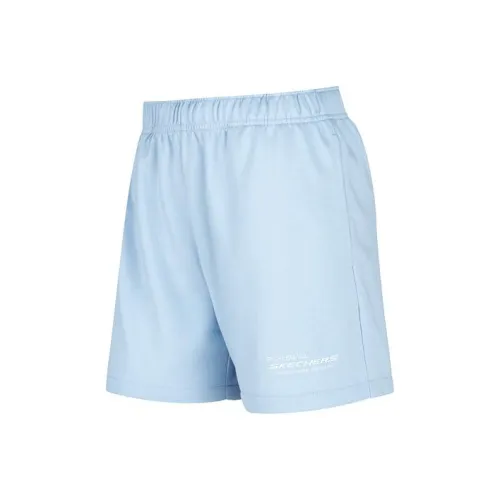 Skechers Casual Shorts Women's Moon White Blue