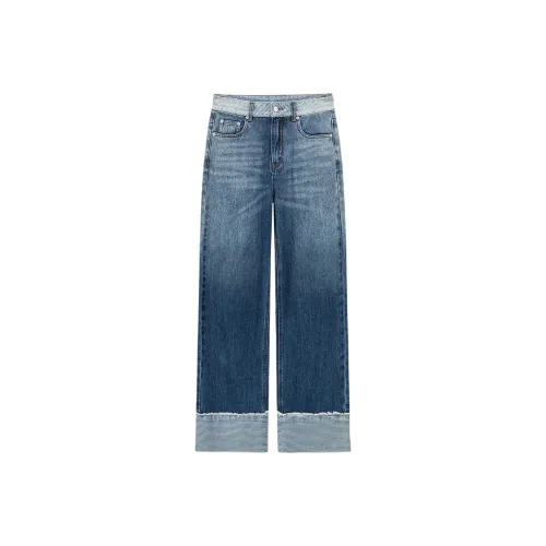 NO ONE ELSE Jeans Women's Dark Denim Blue