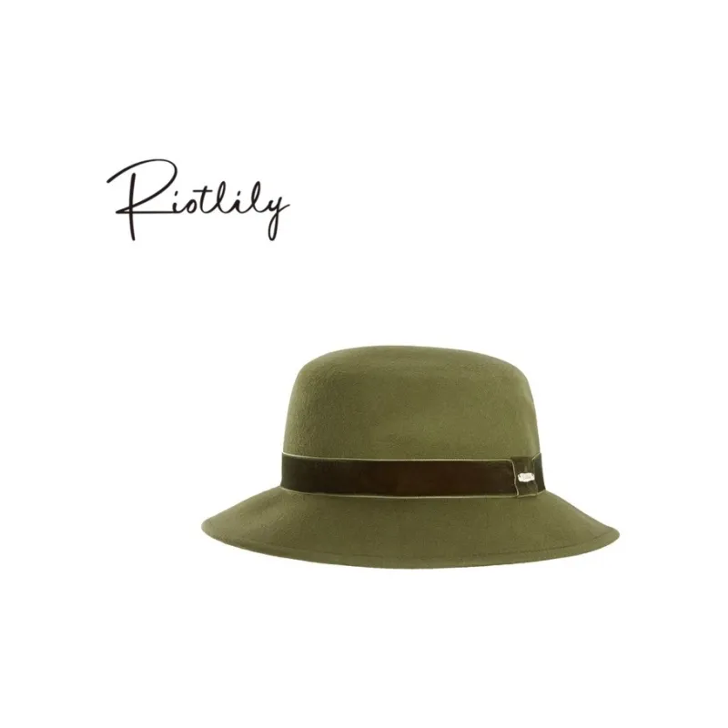 RiotLILY Sheep Wool Top Hats Women's-4