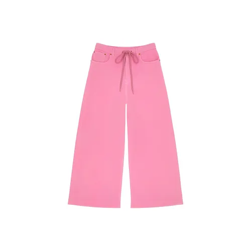 MM6 Maison Margiela FW24 Jeans Women's Pink