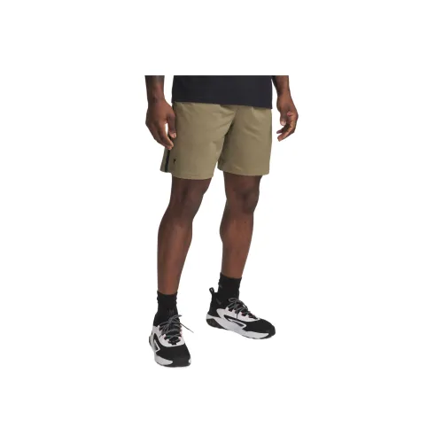 Under Armour Project Rock Casual Shorts Men's Khaki