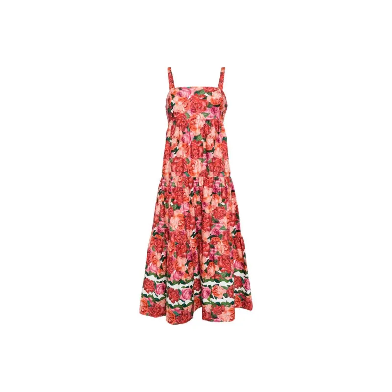 Sachin & Babi Giorno Floral print Midi Dress-0