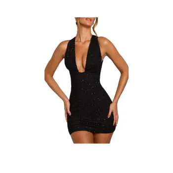 OH POLLY CASSIS Sleeveless Dress Women's Black