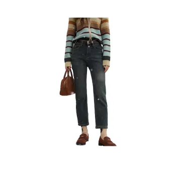 MISHOW Jeans Women's Vintage Blue