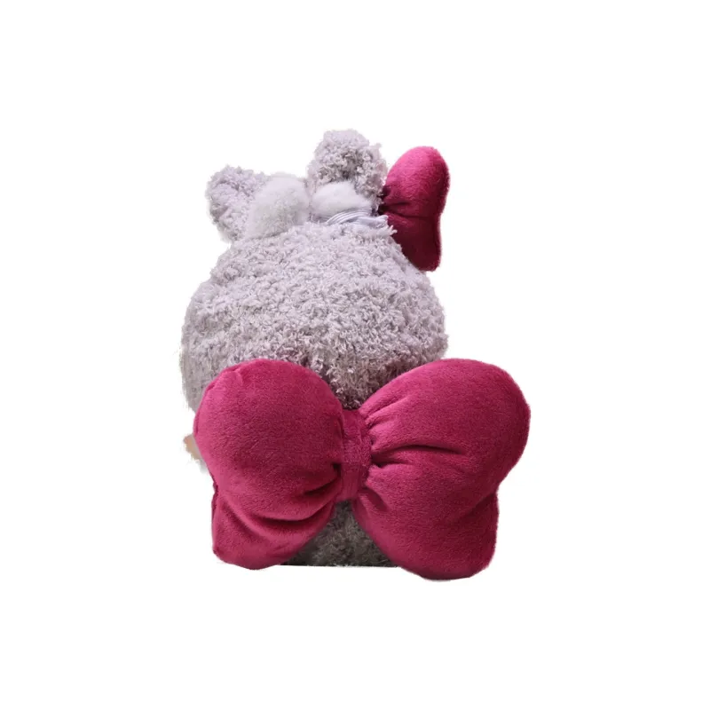 [Modified Doll] POP MART Labubu THE MONSTERS Heartbeat Macaron Collection, Chinchillas Bowknot, Cute Hang Tag Box 15cm-26