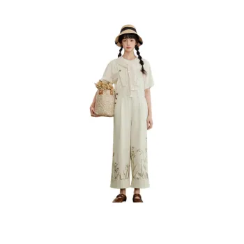 ZIHAN Overalls Women's Beige Gold