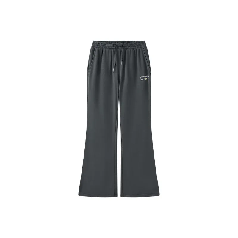 Skechers Knitted Sweatpants Women's Oyster Black-0