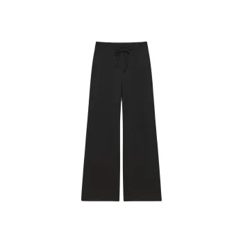 ARITZIA Tna Chill Casual Pant Knitted Sports Pants Women's Black