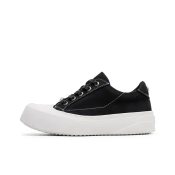 Angelmi Coverage Abrasion Resistant Low Top Skateboard Shoes Men's Black