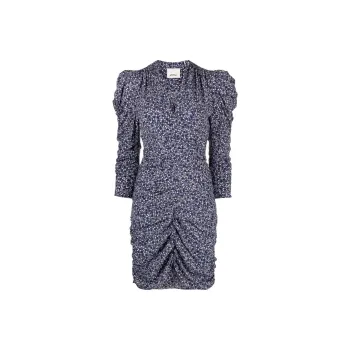 ISABEL MARANT Celina Floral print Silk Dress