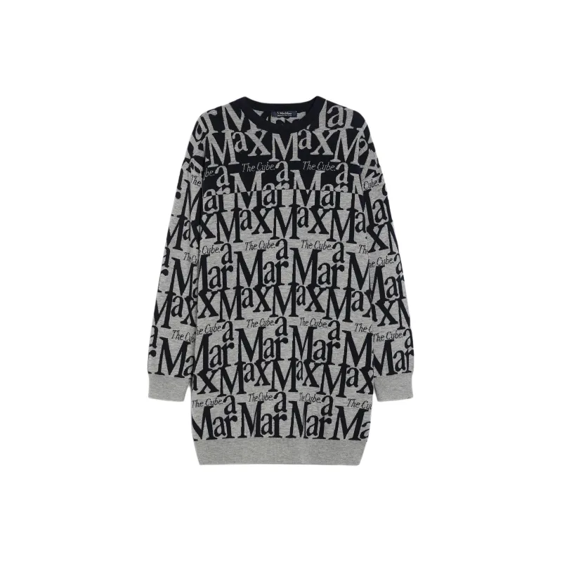 MaxMara Long Sleeved Dress Women's Multicolor-0