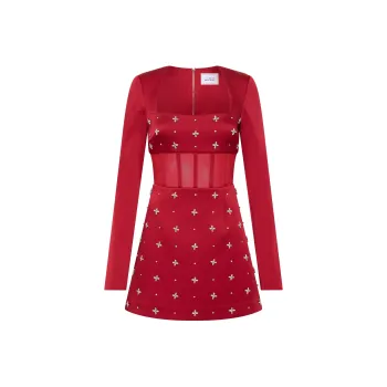Rebecca Vallance X Nicky Hilton Carmella Mini Dress