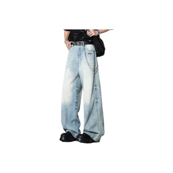 Double Dealer Jeans Unisex Blue