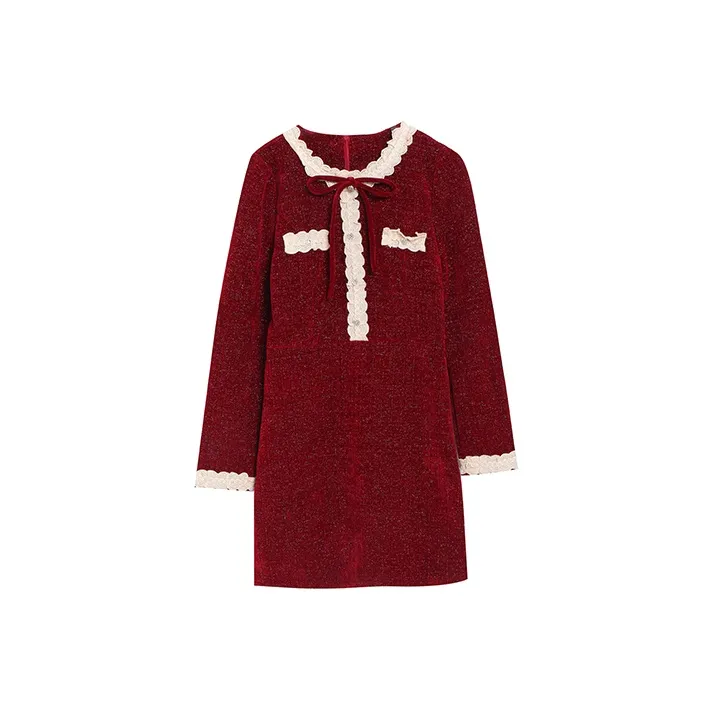 PAZZO Long Sleeved Dresses Women's-4