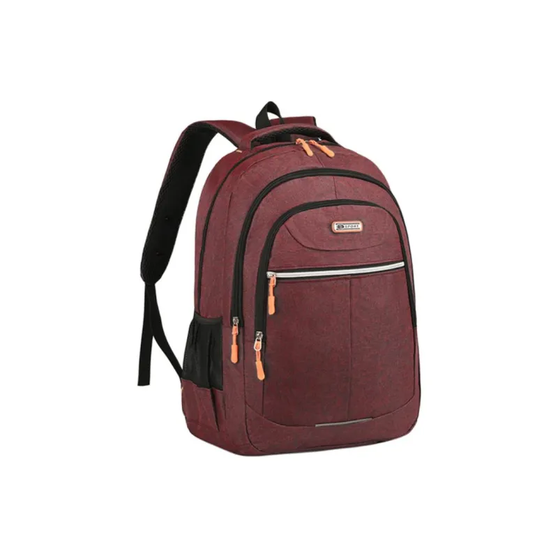 H YXIANG Waterproof Fabric Backpack Unisex Multicolor-2