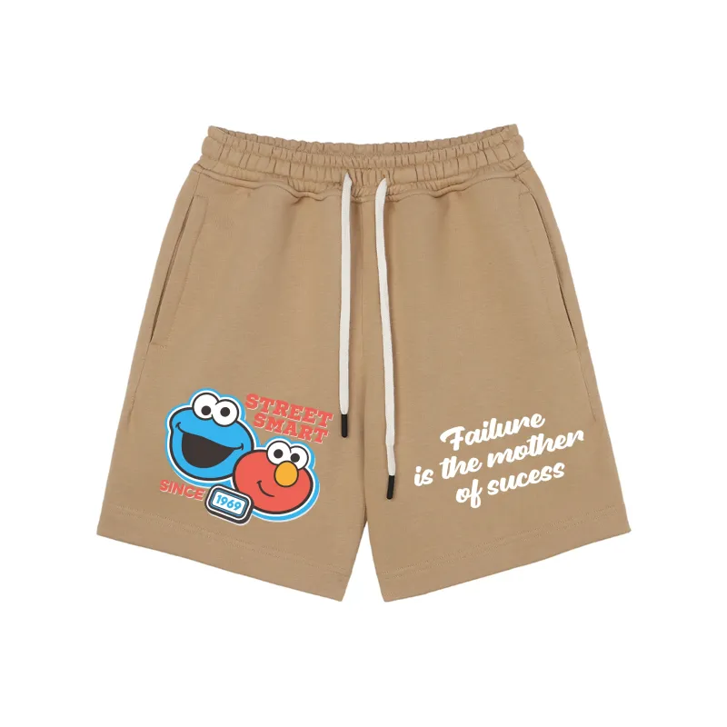 SESAME STREET Casual Shorts Unisex-8