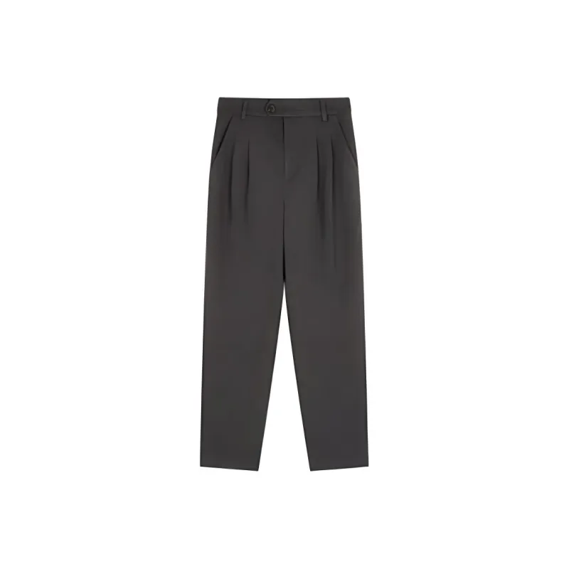 Mo Han Yi Mei Suit Trouser Women's Dark Gray-0