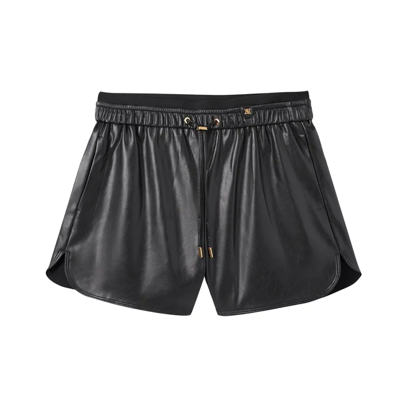 PEACEBIRD Casual Shorts Women's Black-0