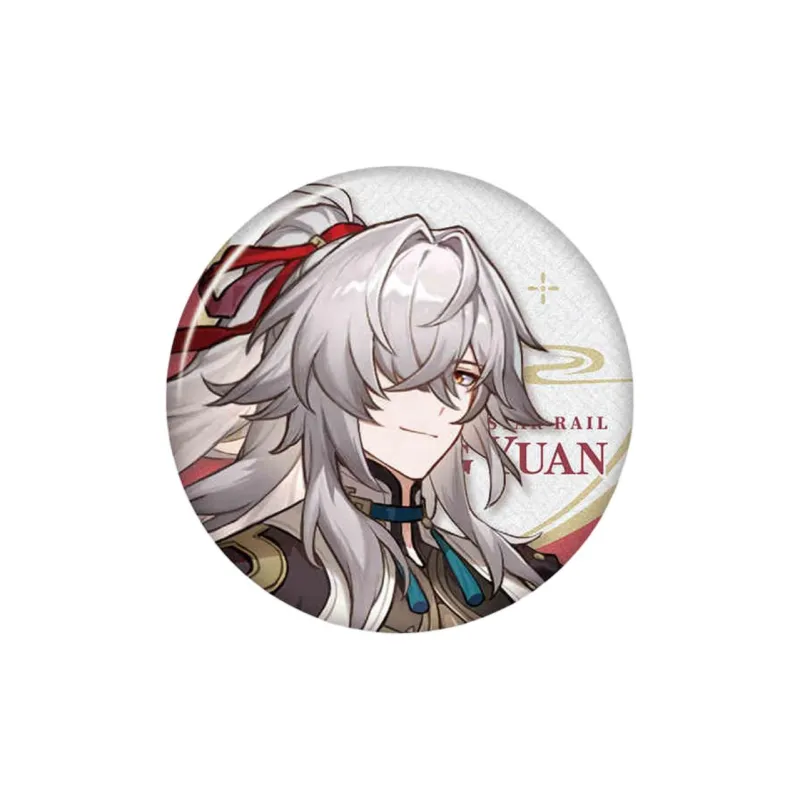 Crash Star Dome Railway x MIHOYO Dan Heng Drinking Moon, Jing Yuan Train Journey Collection Badges-5