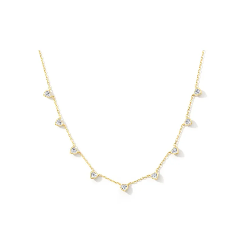 Agatha S925 Silver Necklaces Women's Gold-1